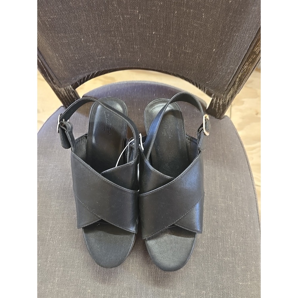 Women's Naomi Wood Wedge Heels with Memory Foam Insole - Universal Thread Size 8
